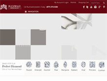 Tablet Screenshot of buchwaldjewelers.com